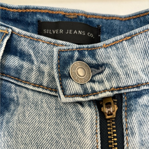 Sweet Silver Straight Leg Jeans - Picture 2 of 7